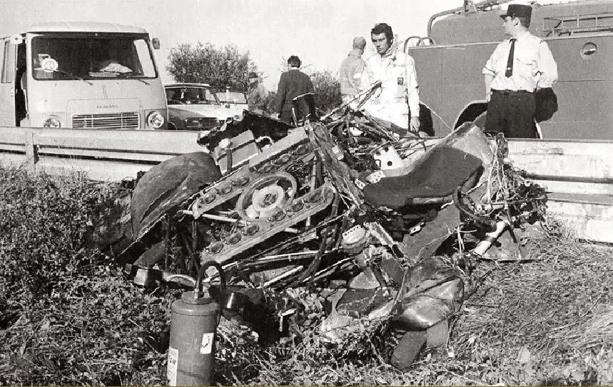 Tournage du film Le Mans, 19 septembre 1970